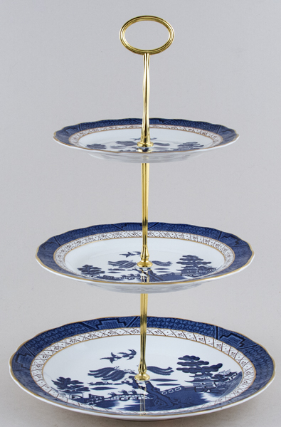 Cake Stand 3 tier c1980s
